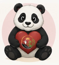Compassion the Panda — illustrated page guide